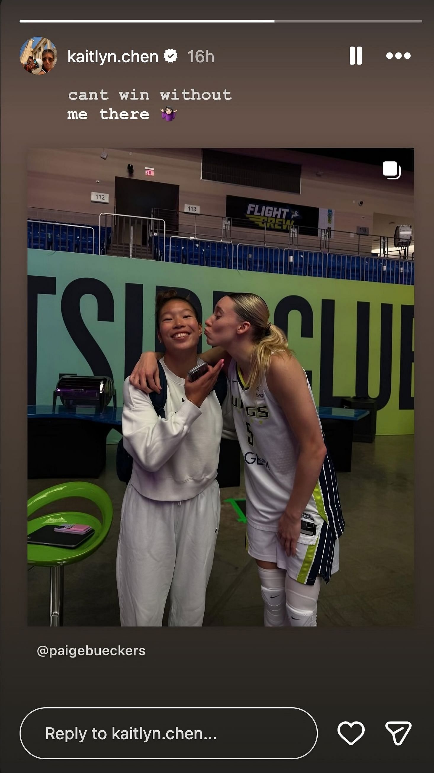 Via Kaitlyn Chen's Instagram story